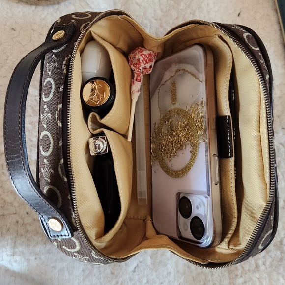 CELINE Mini Zip Around Hand Bag CE00/12 Made in Italy - Picture 10 of 11